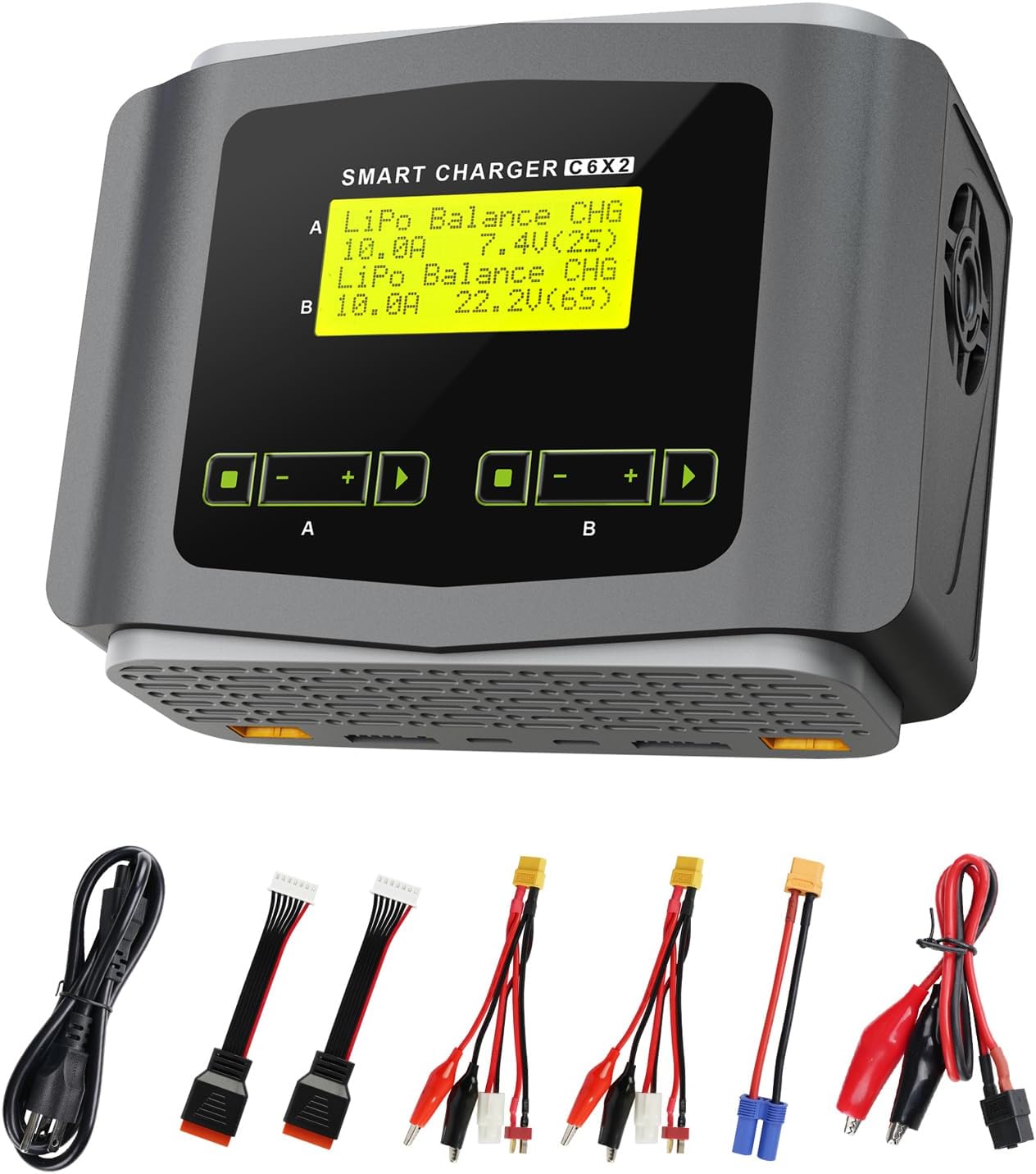 LiPo Battery Charger RC Dual Battery